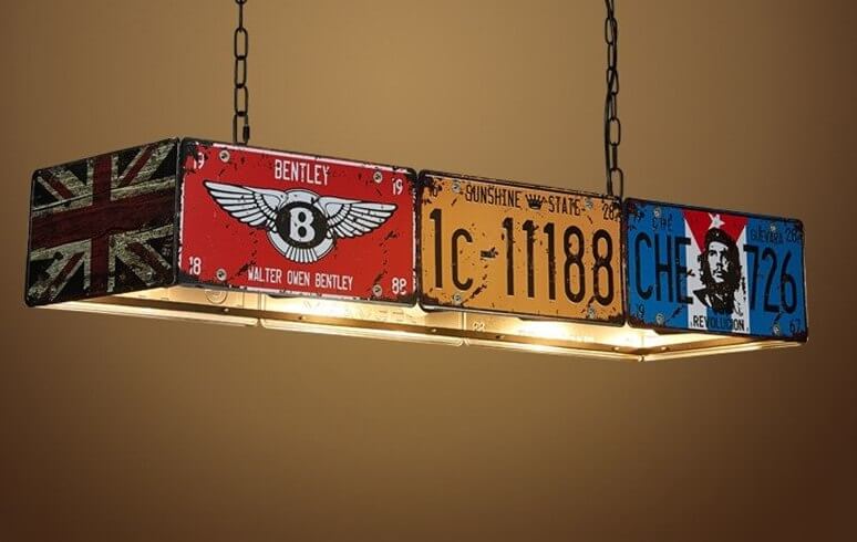 Retro led pendant lights