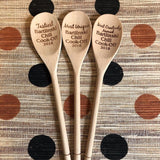 Personalized Wooden spoon