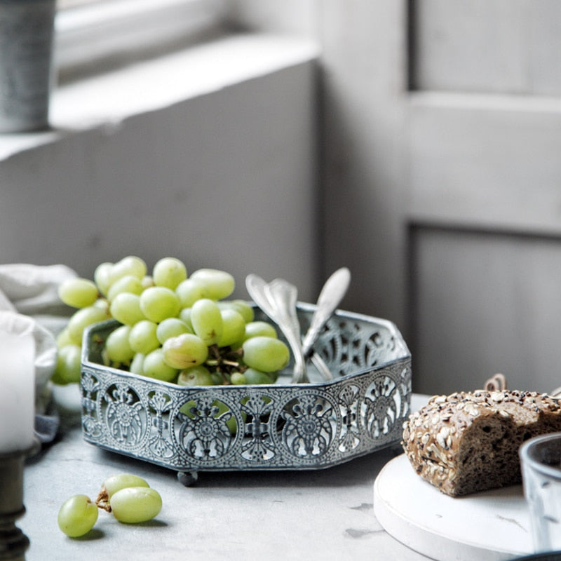 Flower Pattern Tray